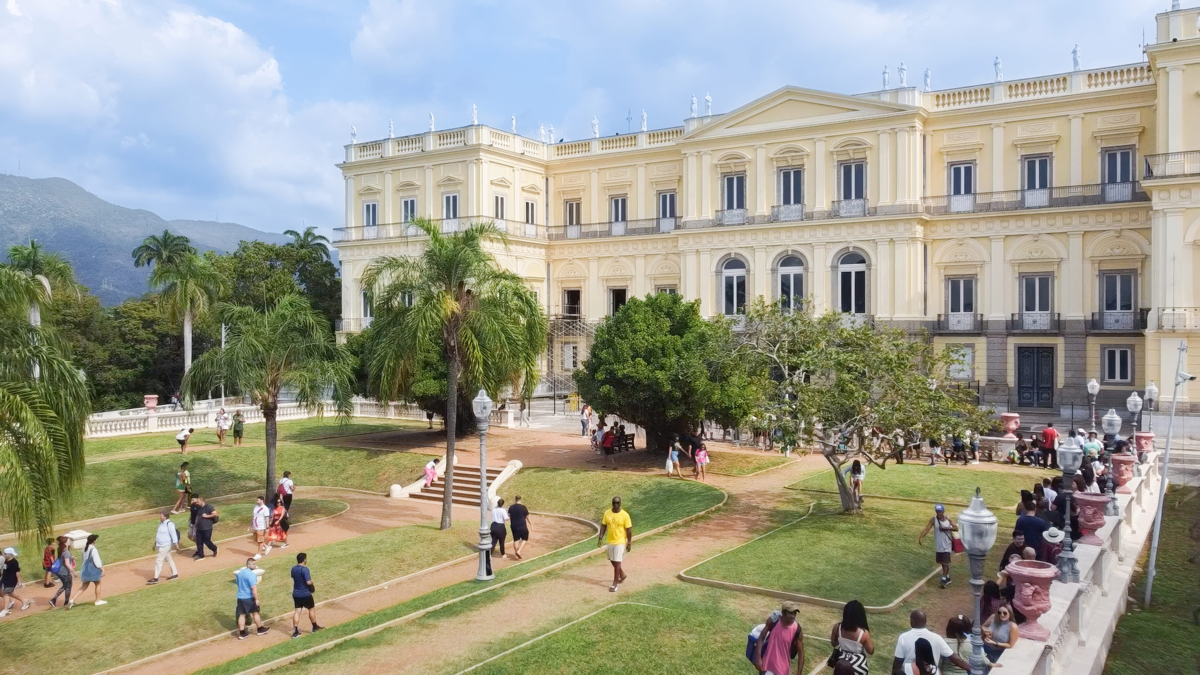 Museu nacional na universidade federal do Rio de Janeiro