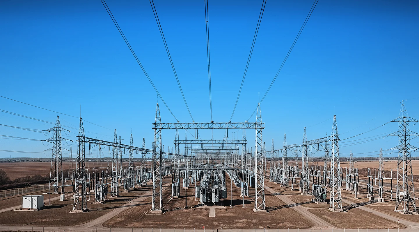 Estação de distribuição de energia