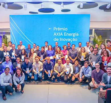 Vencedores da terceira edição do Prêmio AXIA Energia de Inovação