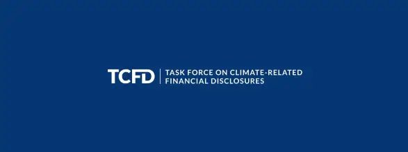 Logo do Task Force on Climate-related Financial Disclosures (TCFD)